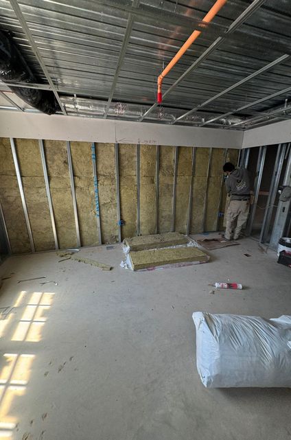 Comercial Jobs - Fire Stop and Sound Proof